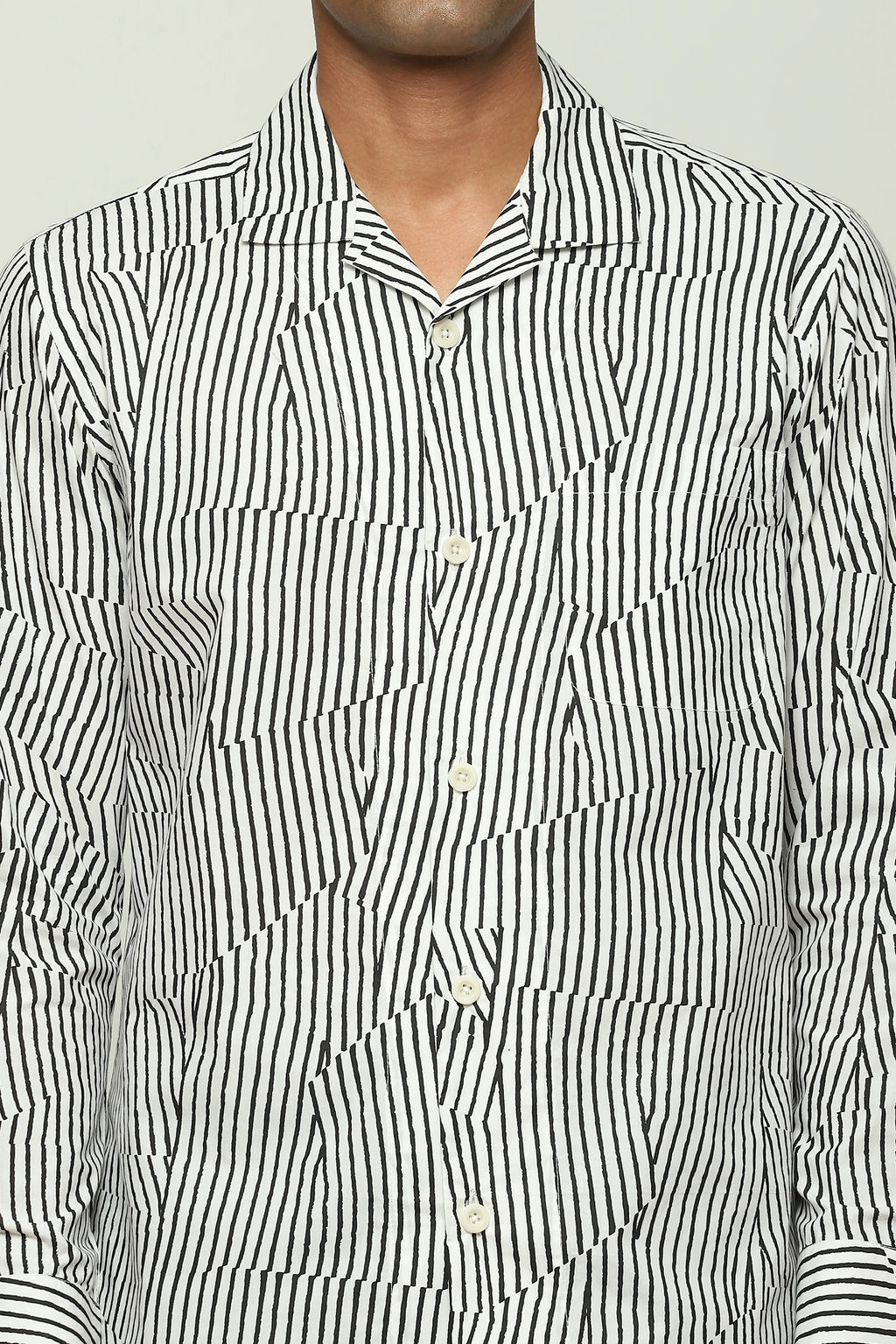 Broken Pinstripes Shirt