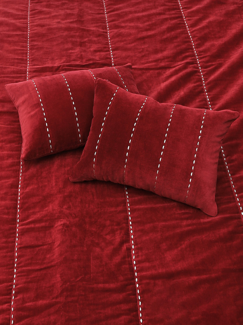 Stab Stitch Bed Spread
