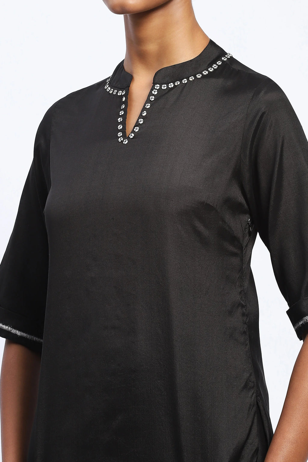 Lattice Ikat Kurta