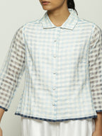 Maheshwar Gingham Checks Shirt