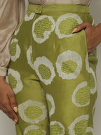 Aari Rings And Sequins Tapered Pant