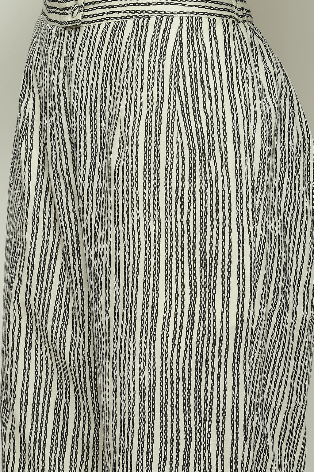 Crewel Print Trouser