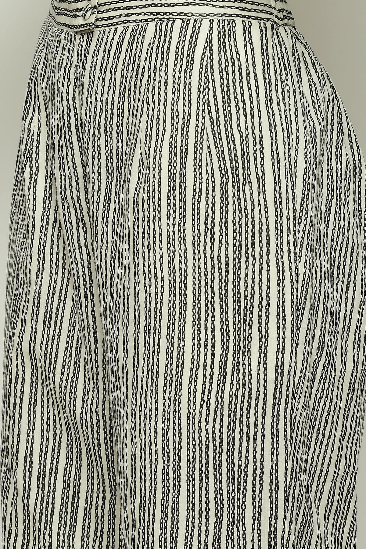 Crewel Print Trouser