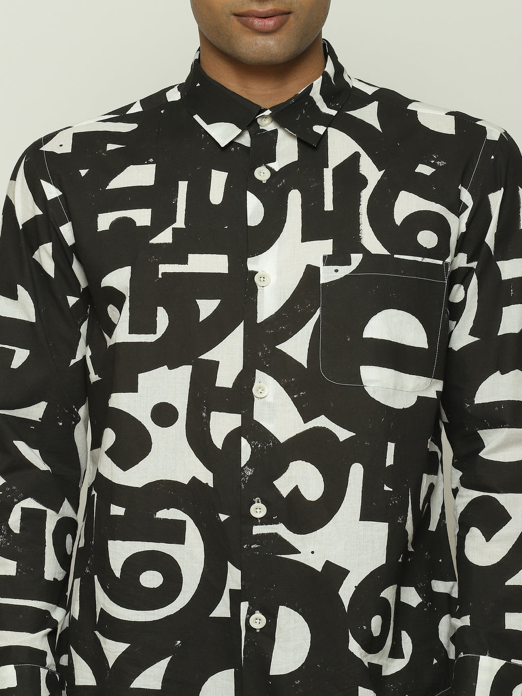 Organic Calligraphy Shirt