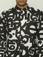 Organic Calligraphy Shirt