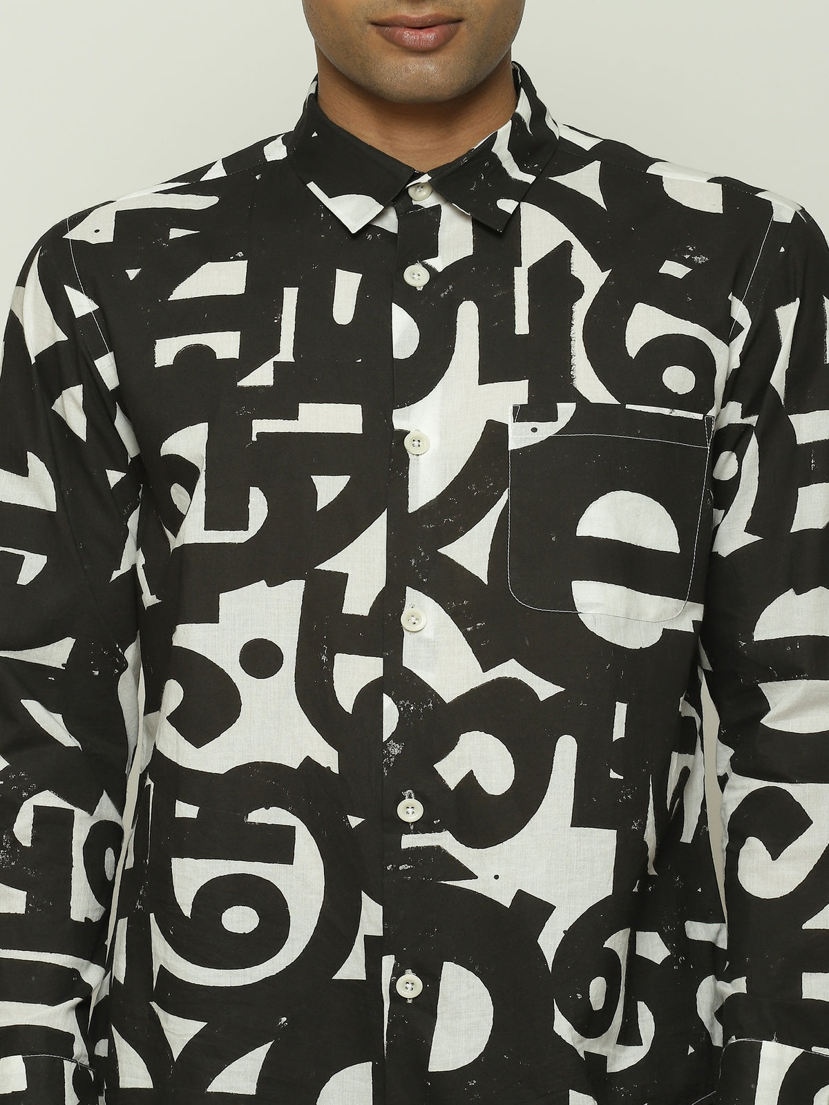 Organic Calligraphy Shirt