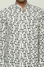Printed Morse Code Shirt