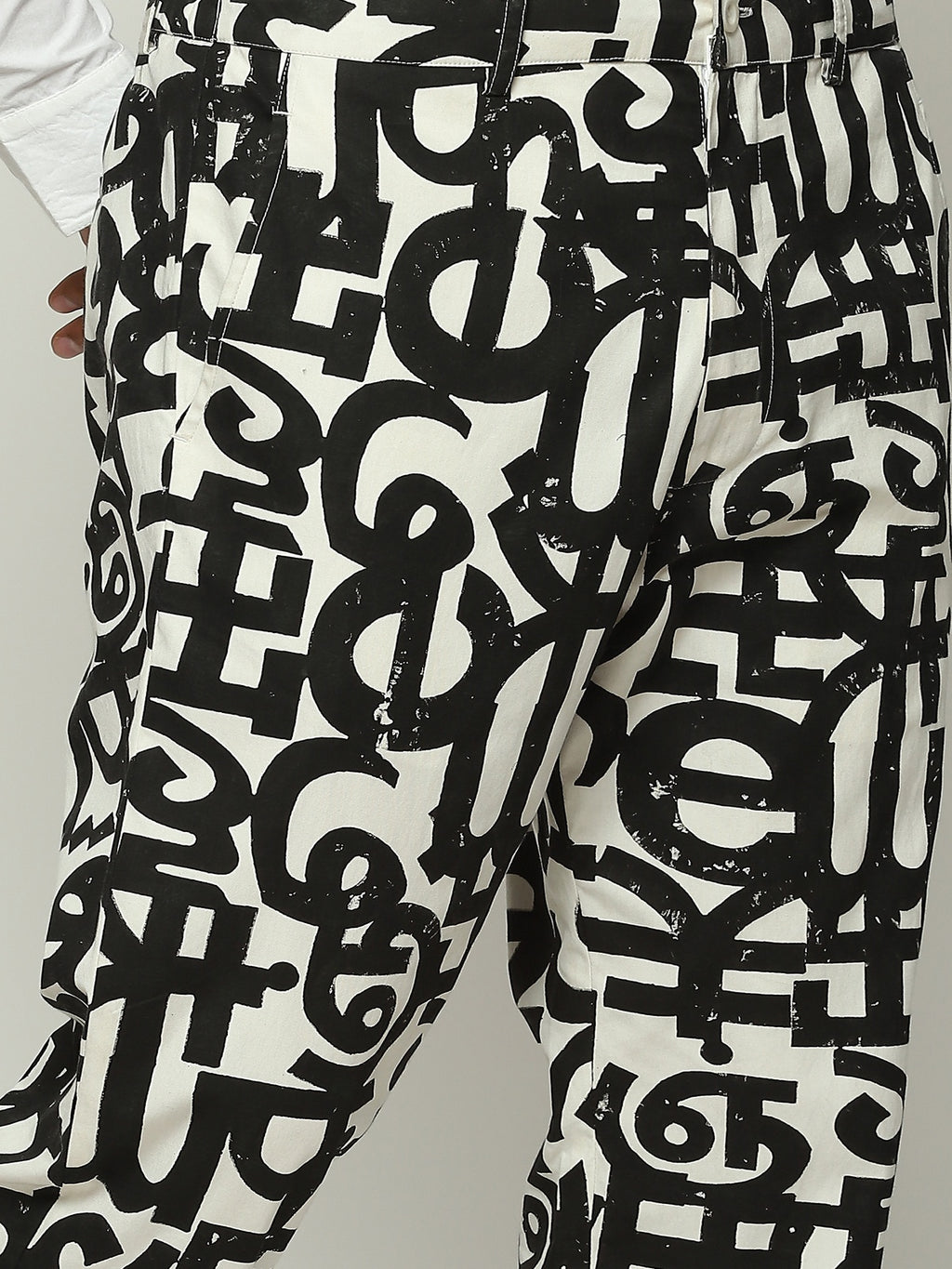 Organic Calligraphy Trouser