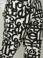 Organic Calligraphy Trouser