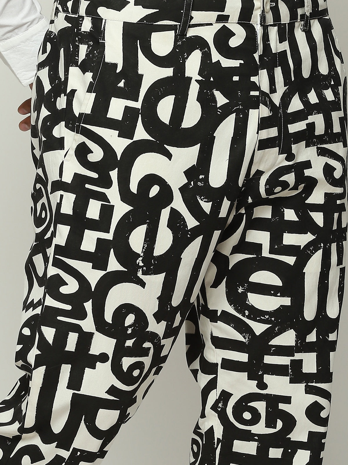Organic Calligraphy Trouser