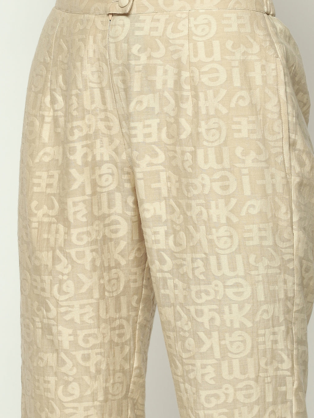 Calligraphy Cutwork Trouser