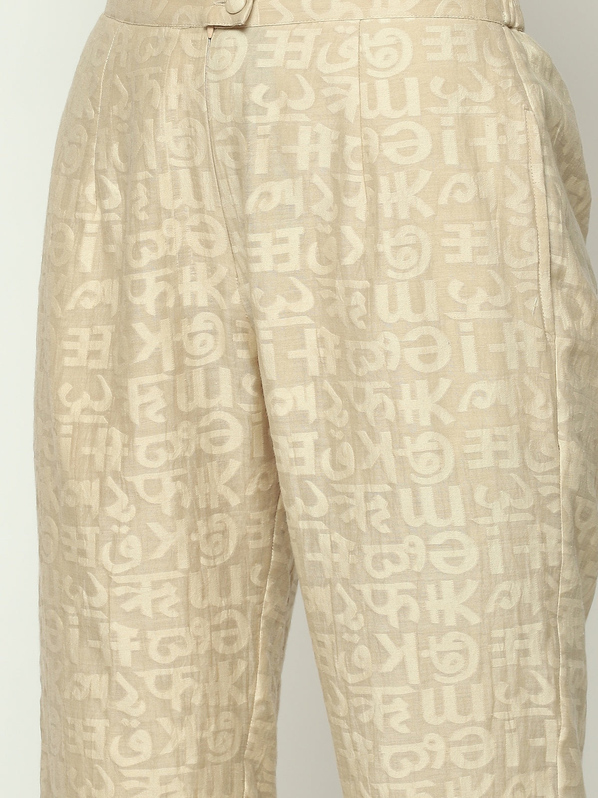 Calligraphy Cutwork Trouser