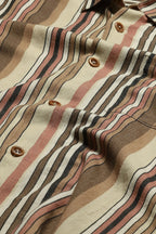 Woven Neutral Stripes Shirt