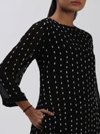 Ombre Stab Stitch Kurta