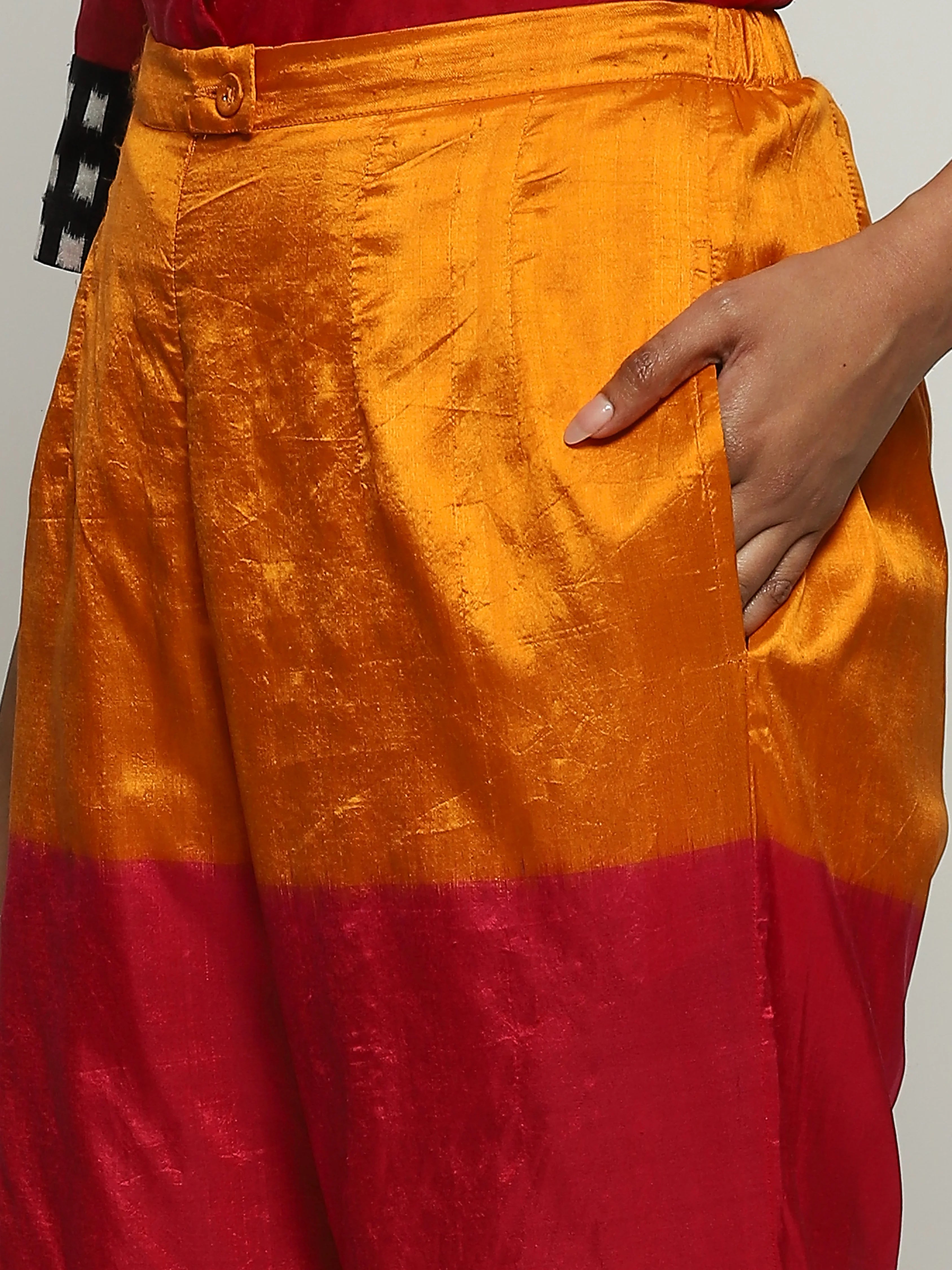 Multicolour Ikat Trouser