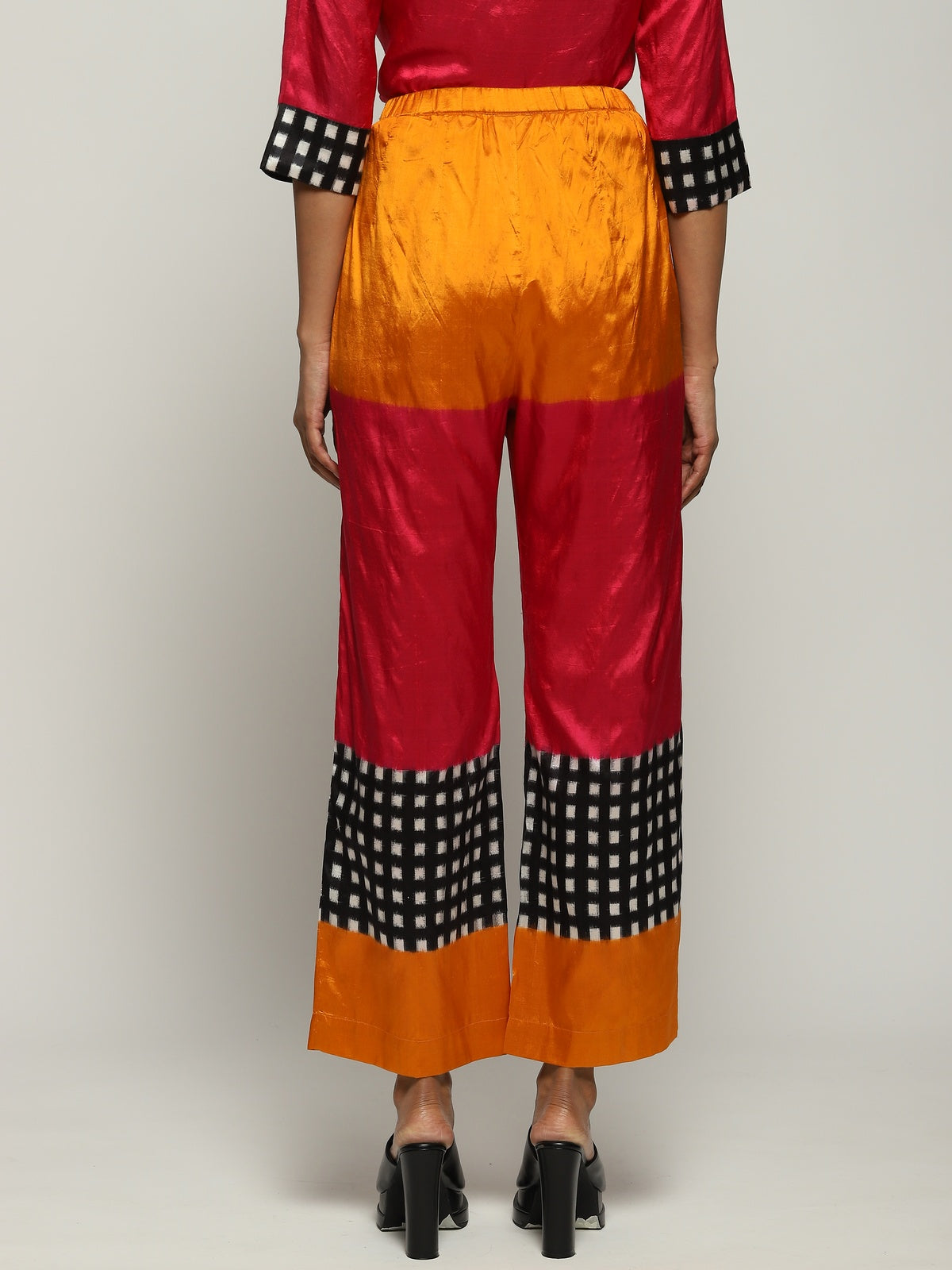 Multicolour Ikat Trouser