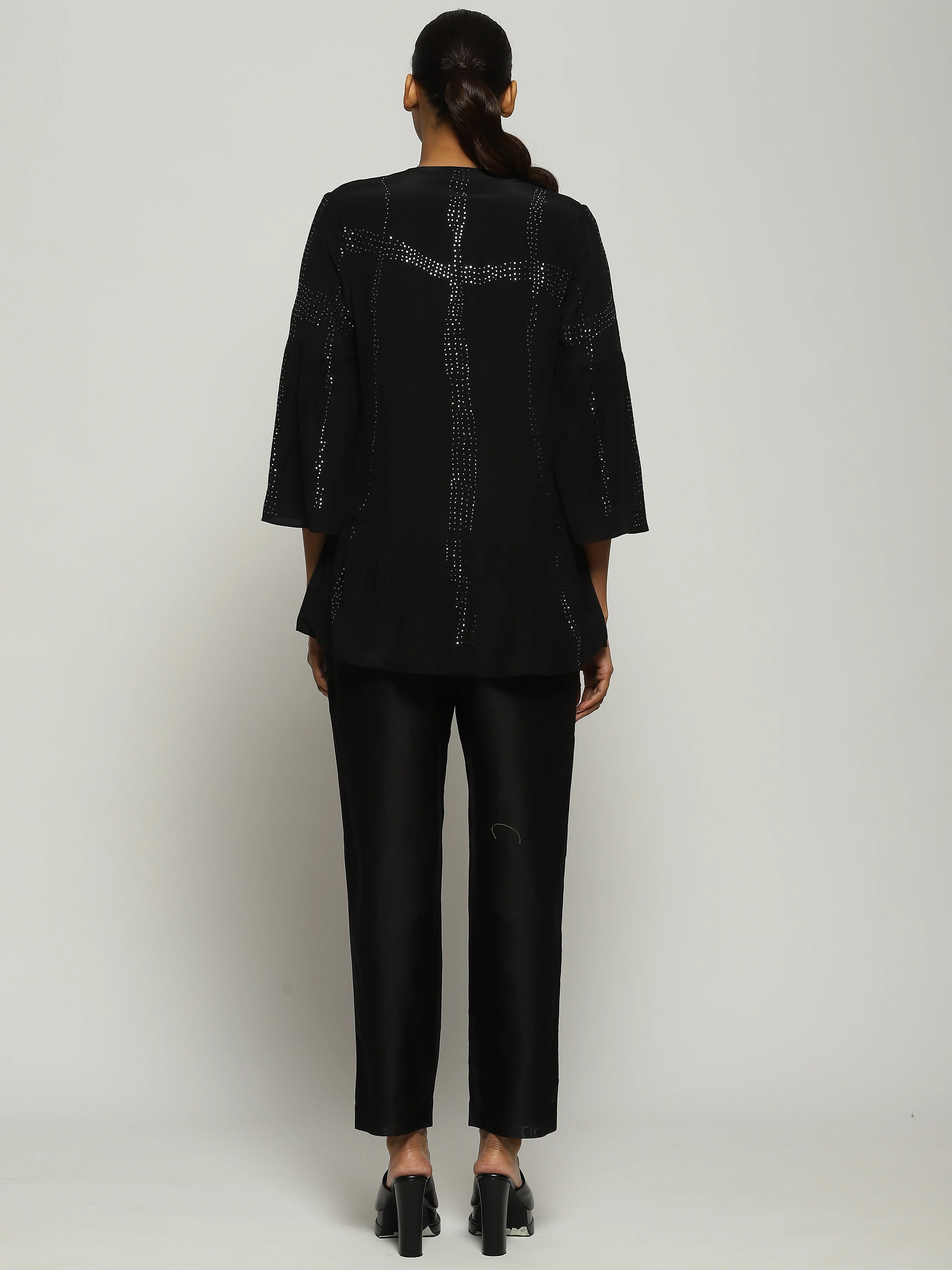 Tribal Mukeish Work Tunic