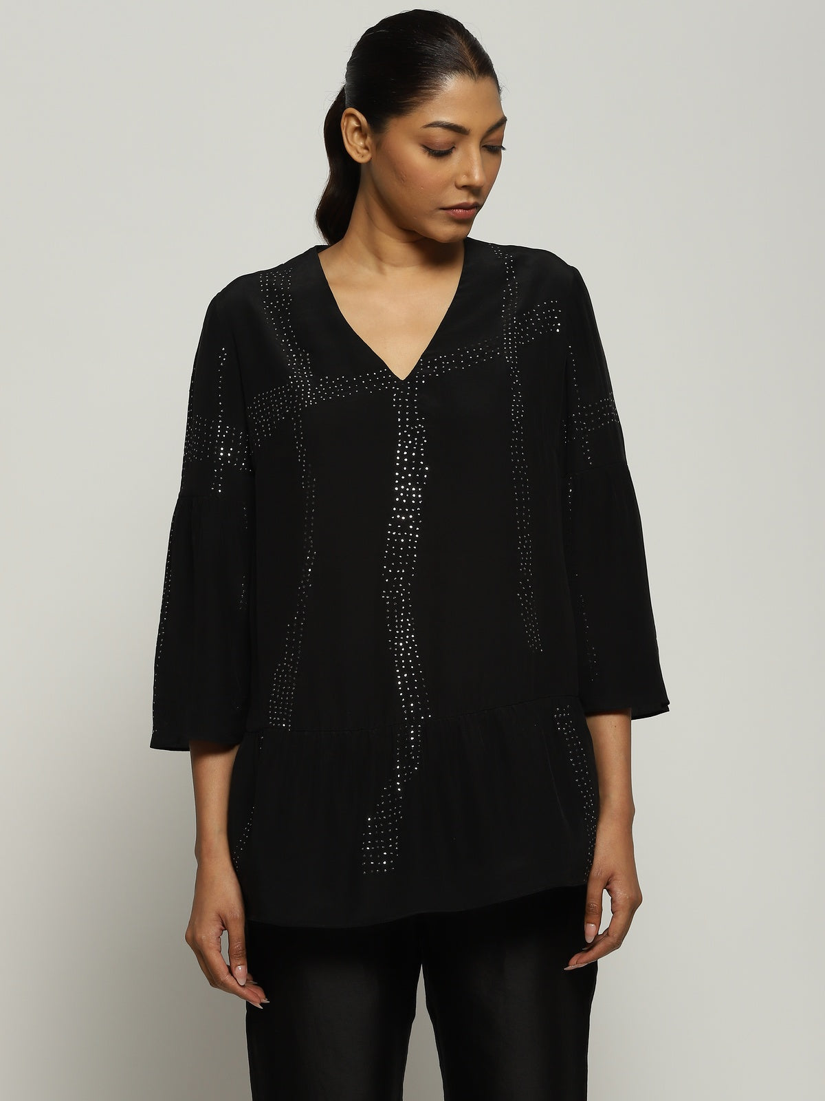 Tribal Mukeish Work Tunic