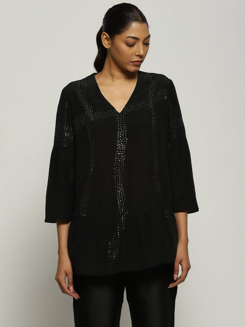 Tribal Mukeish Work Tunic