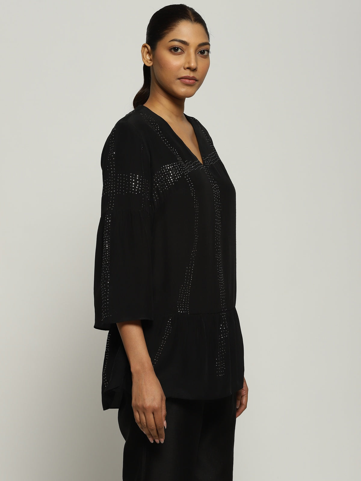 Tribal Mukeish Work Tunic