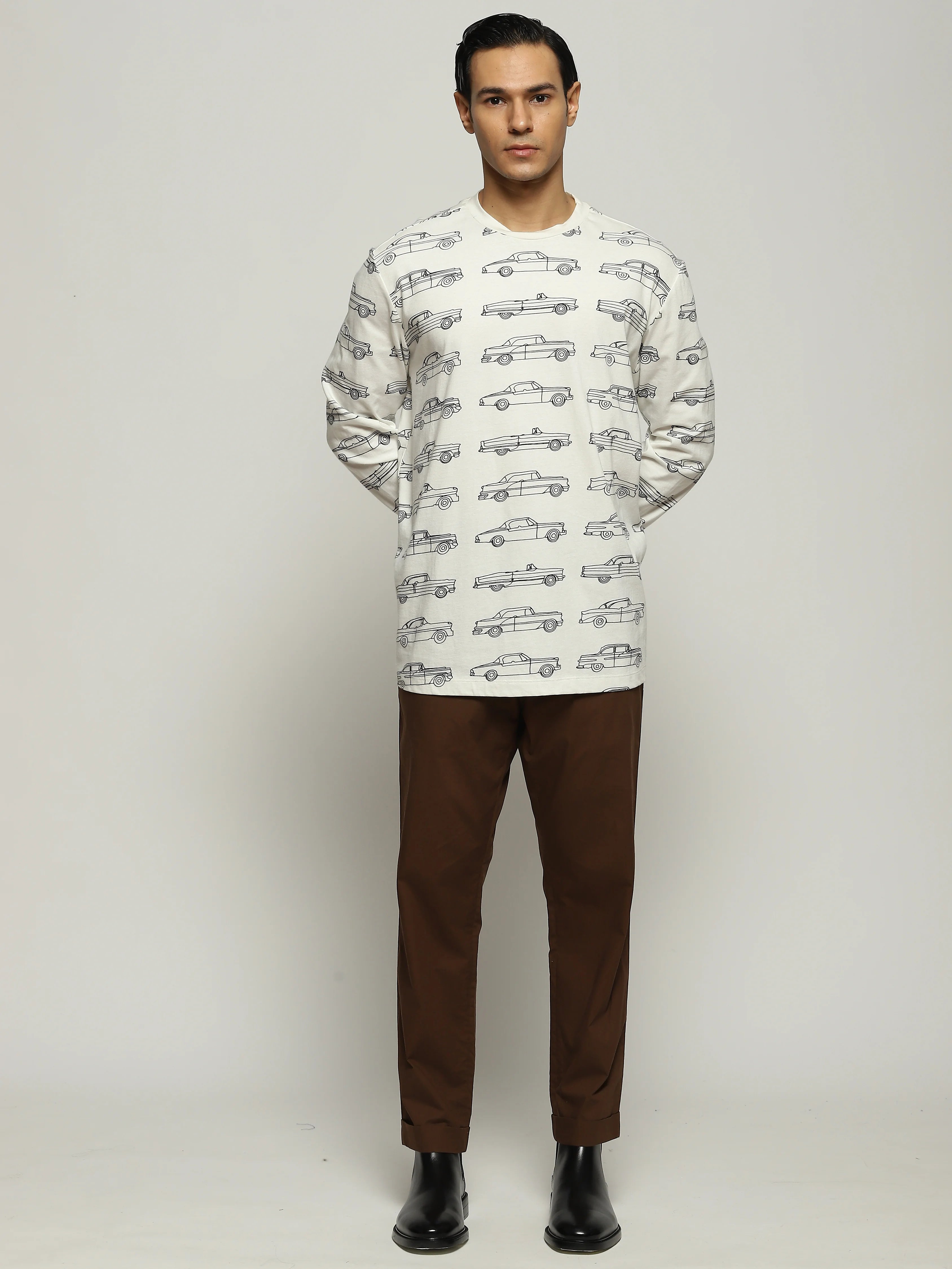 Car Print T-Shirt