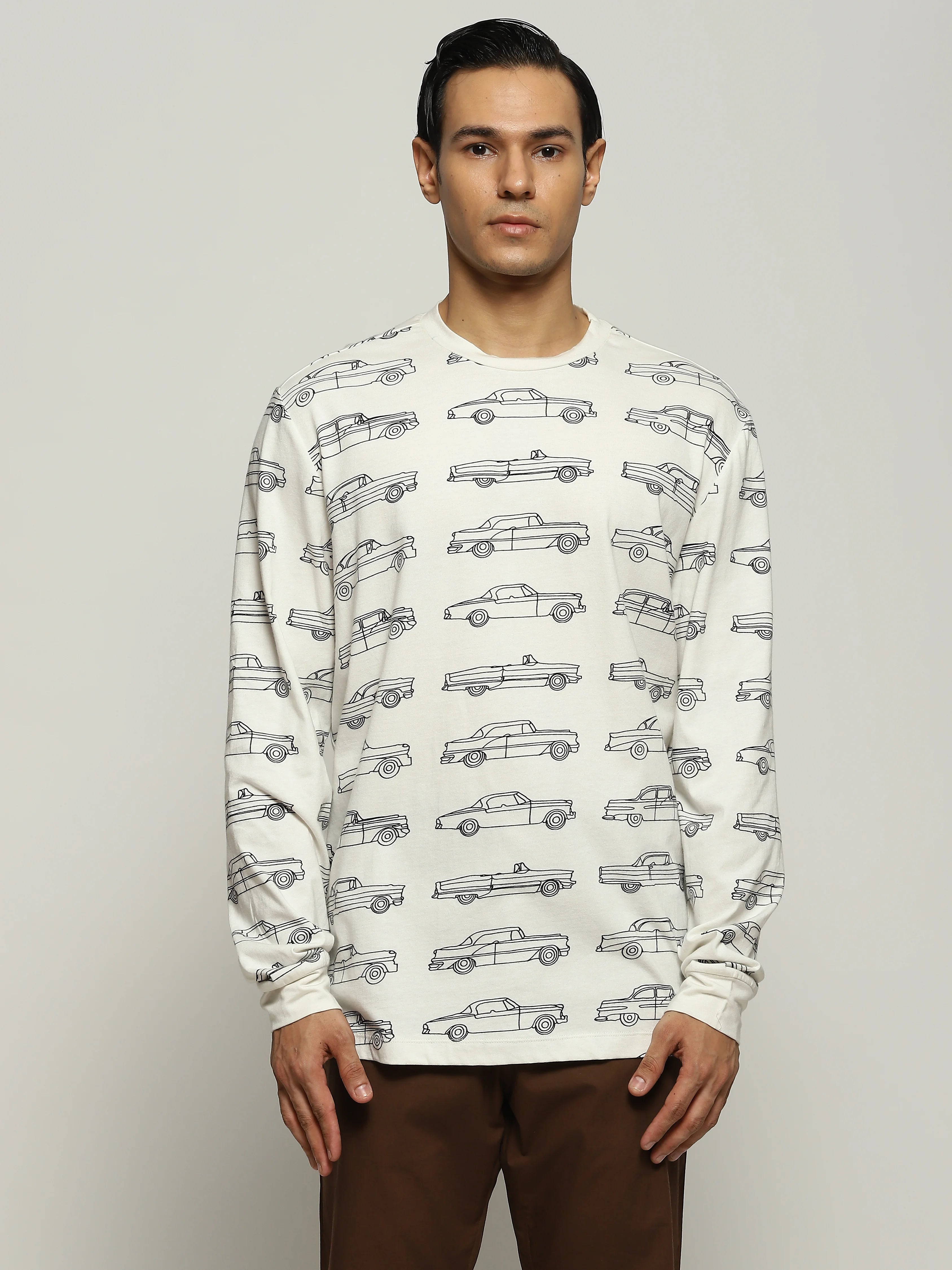 Car Print T-Shirt