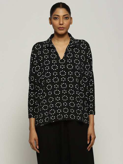 Ring Print Top