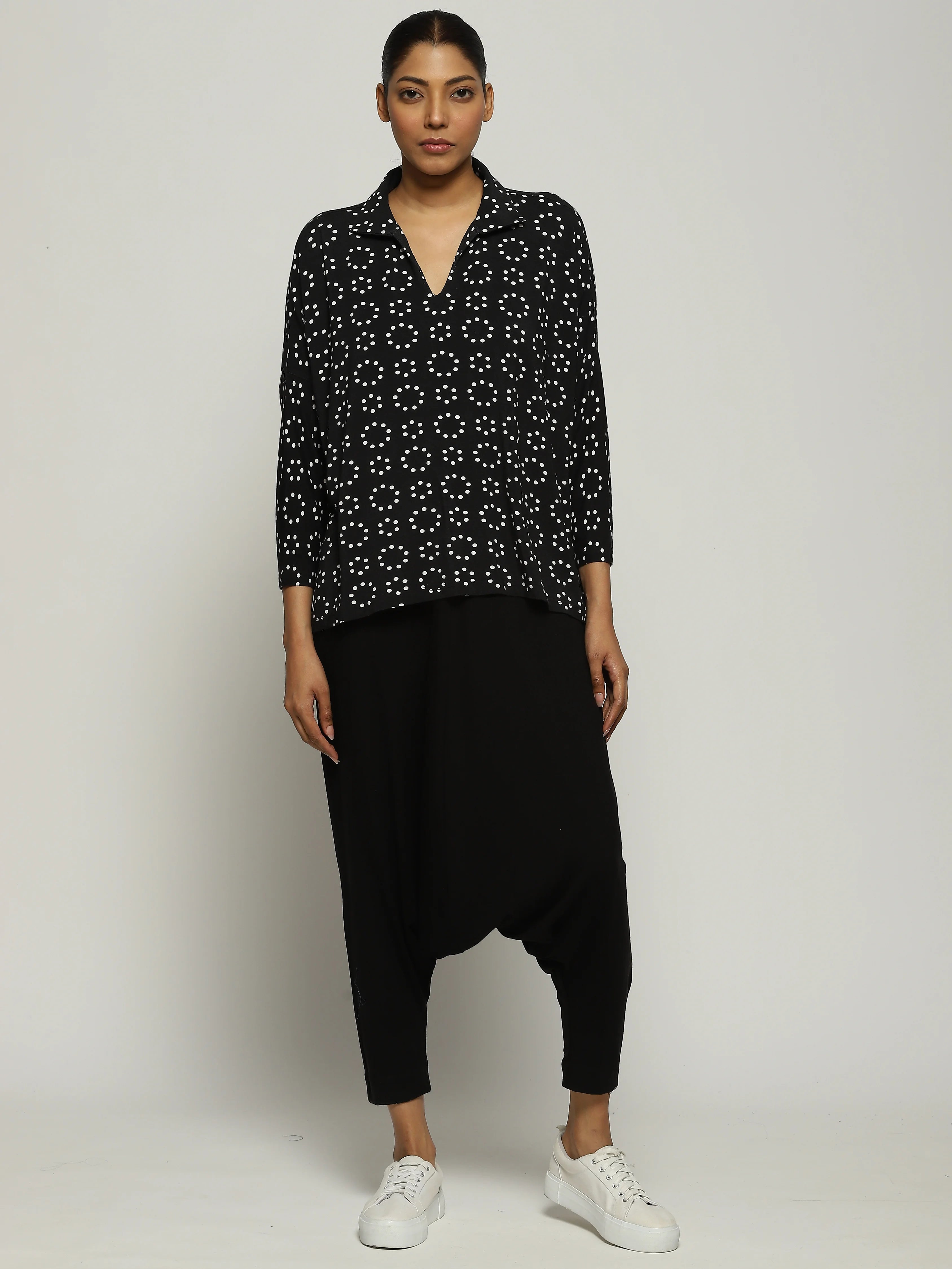 Ring Print Top
