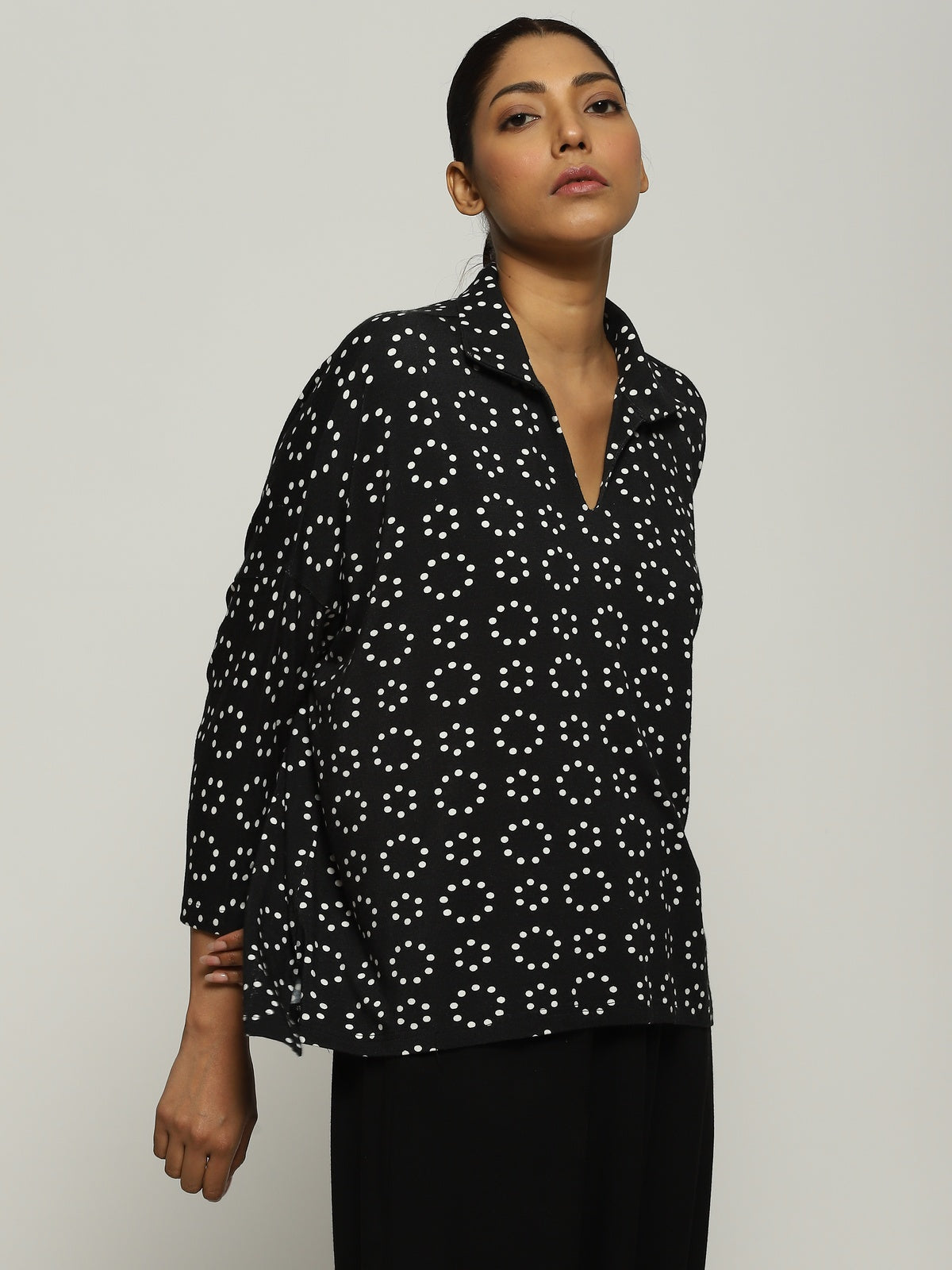 Ring Print Top