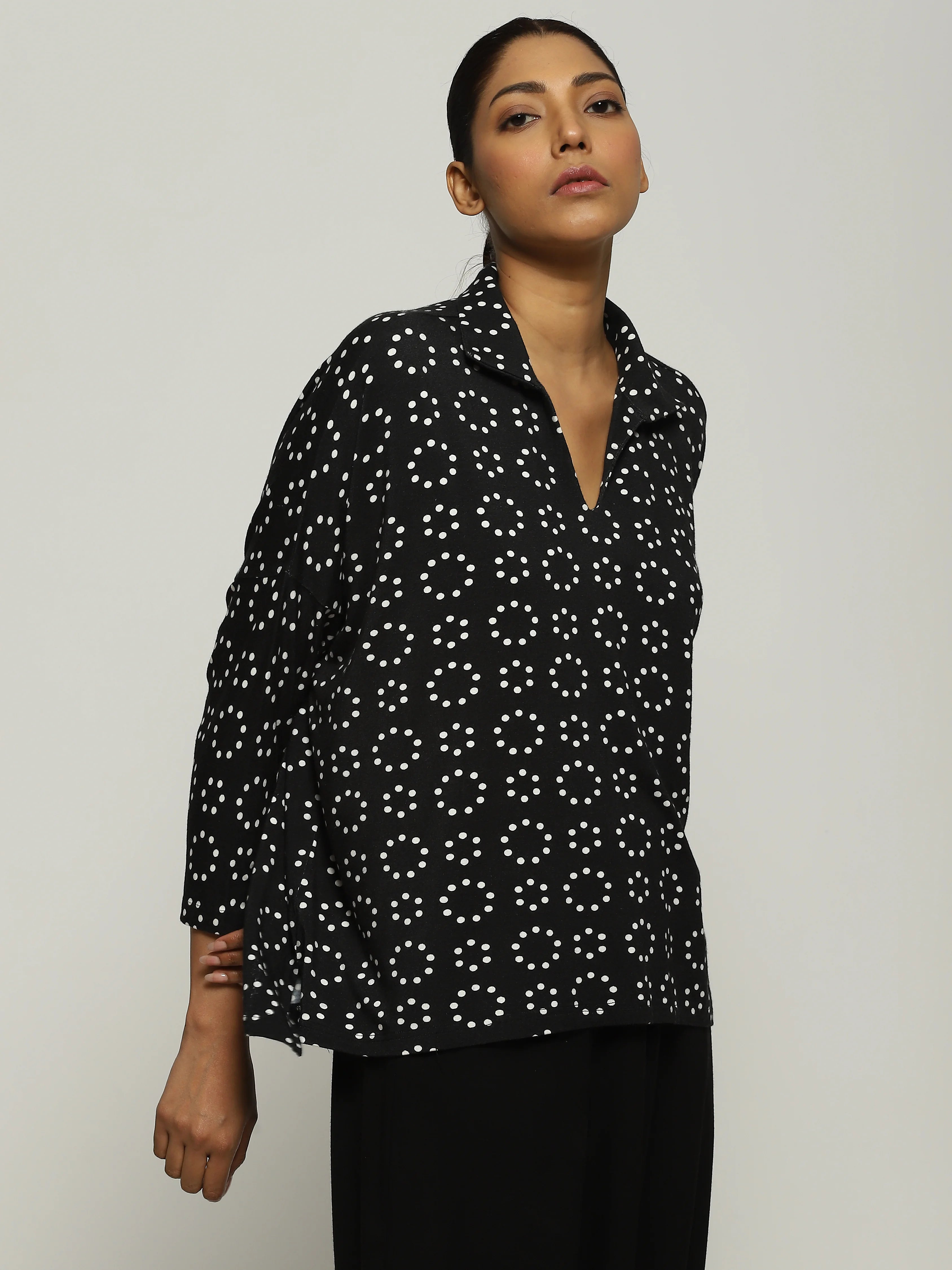 Ring Print Top
