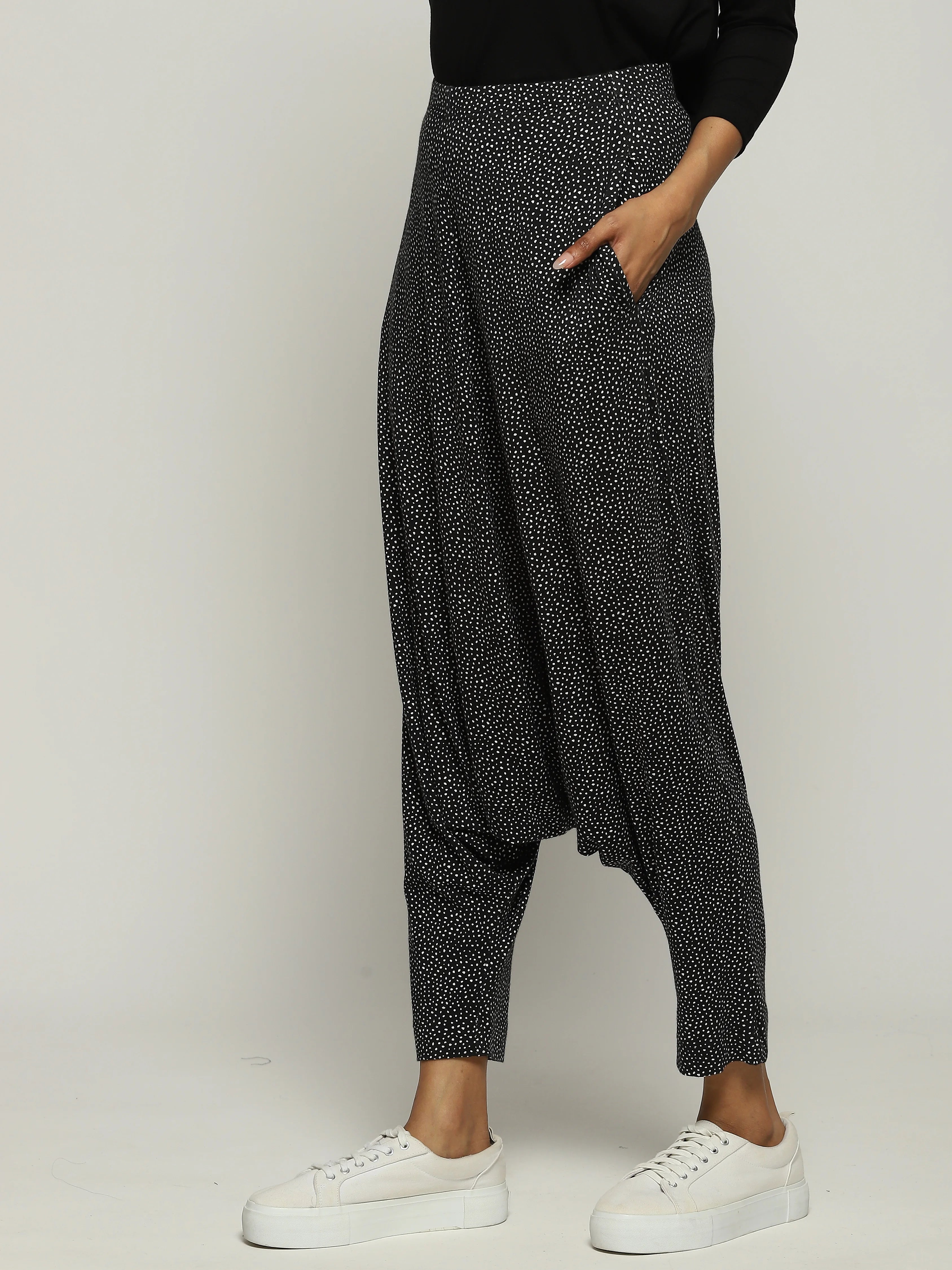 Dot Print Trouser