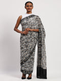 Broken Lines Sari