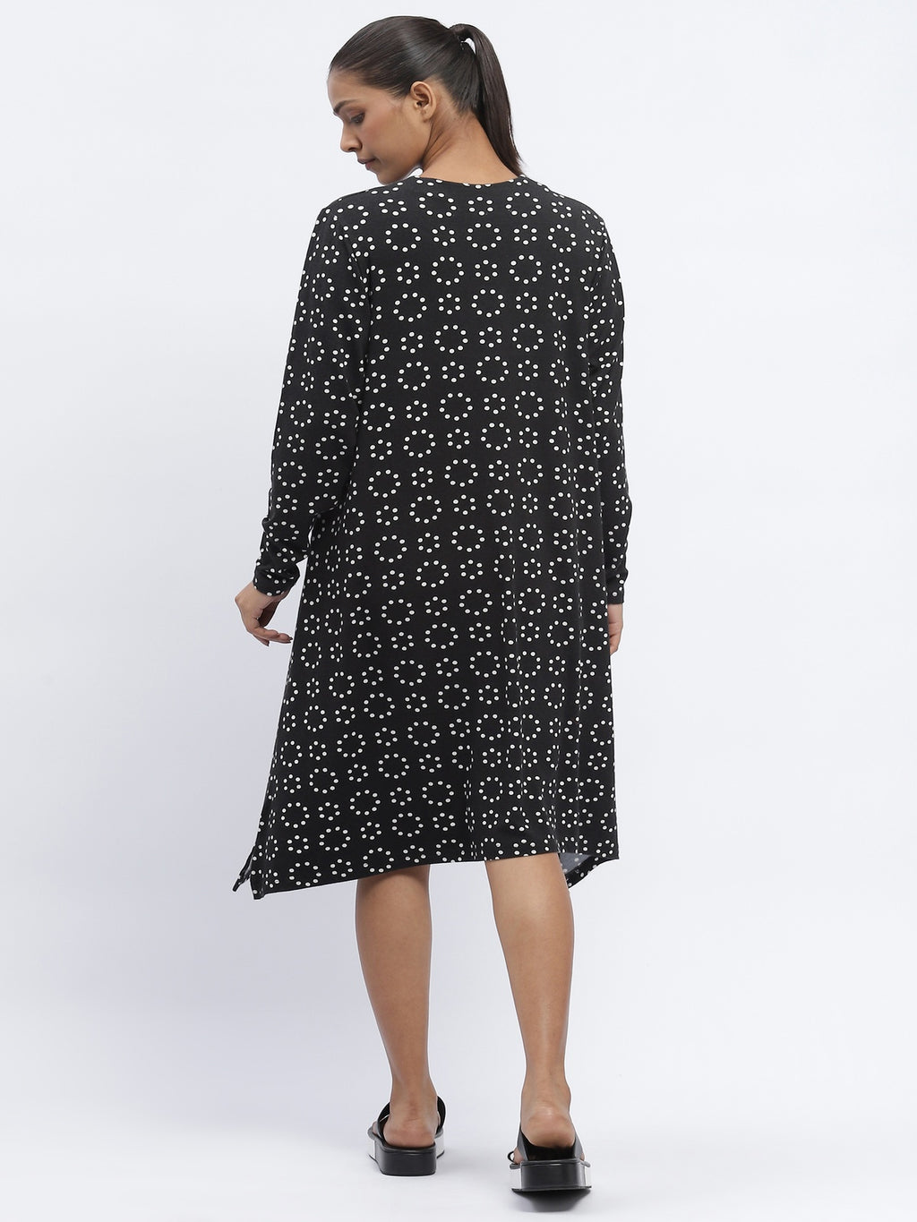 Ring Print Dress