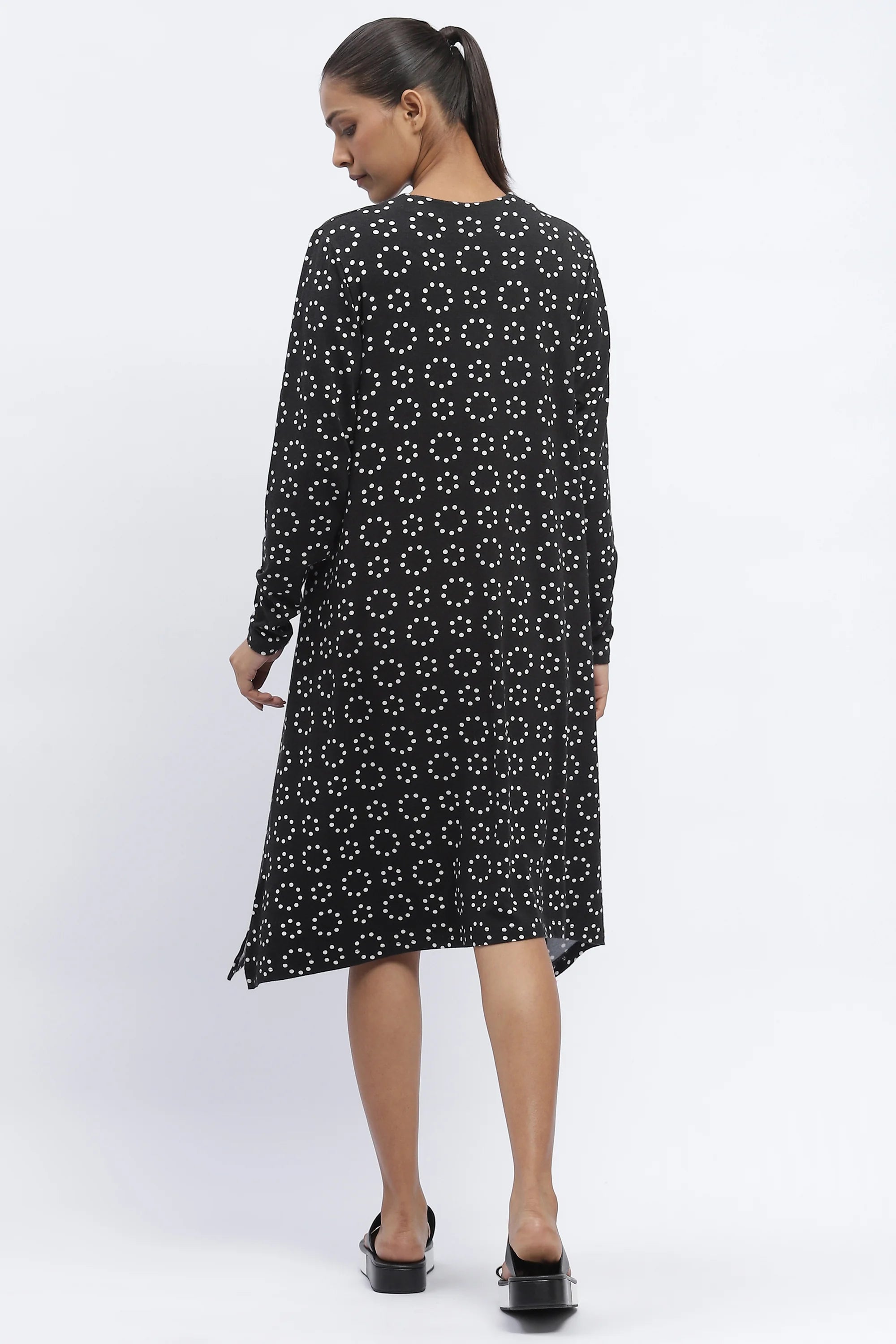 Ring Print Dress