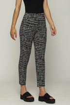 Lattice Print Trouser