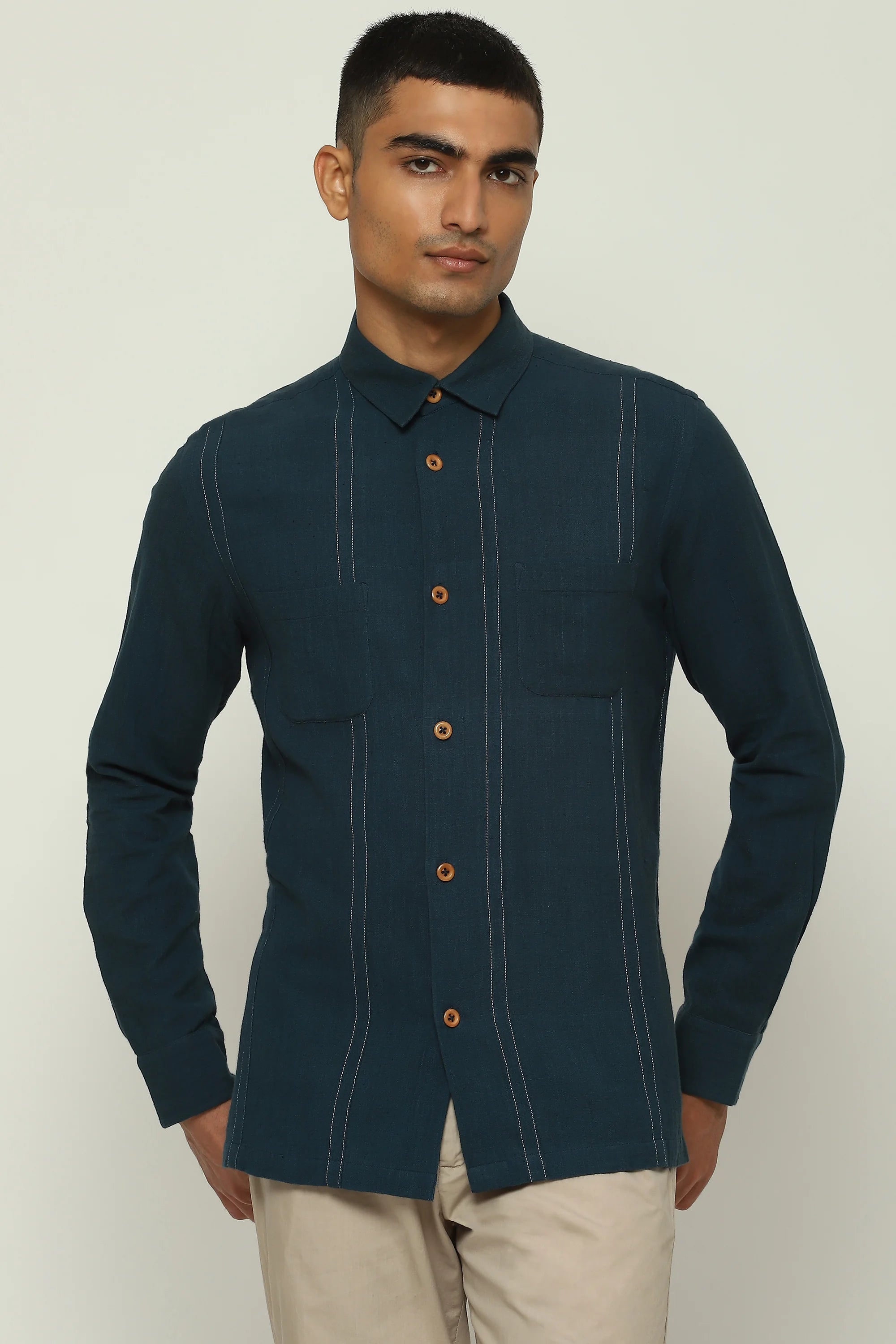 Spaced Out Stripes Shirt