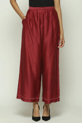 Basic Solid Chanderi Madder Pant