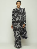 Multi Dots Black Sari